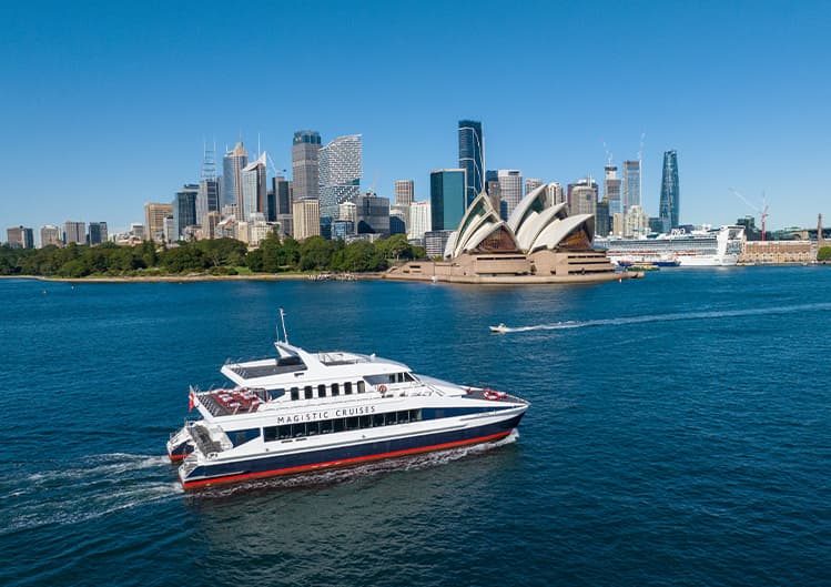 Magistic Christmas day cruise on Sydney Harbour