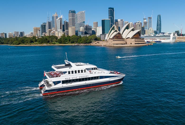 Sydney’s newest leisure dining experience awaits aboard the Magistic Long lunch cruise on the harbour.