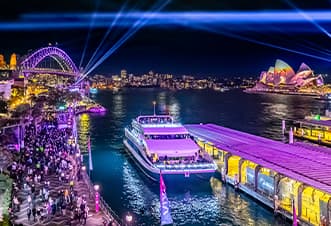 Famous Vivid Sydney cruises on Sydney Harbour to witness the marvellous sights and more