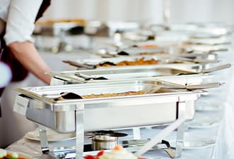 The convenient buffet counter allows you to help yourself and have a fill of your favourite dishes at your own pace