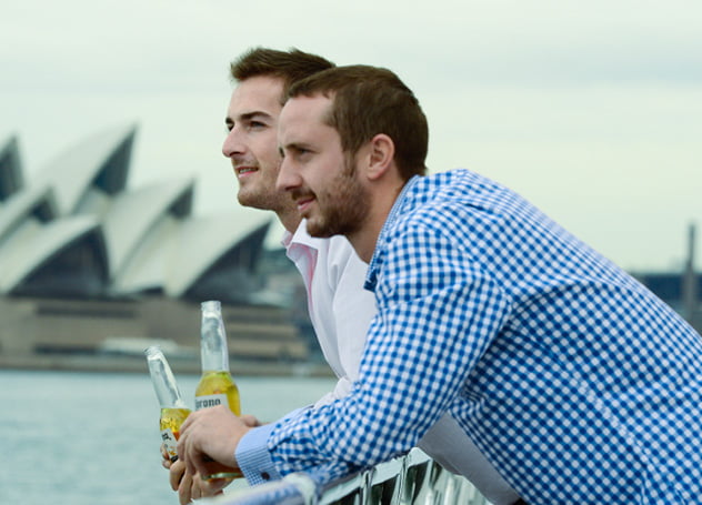 Celebrate life by raising a drink or two on the outer decks of the Magistic Dining cruises