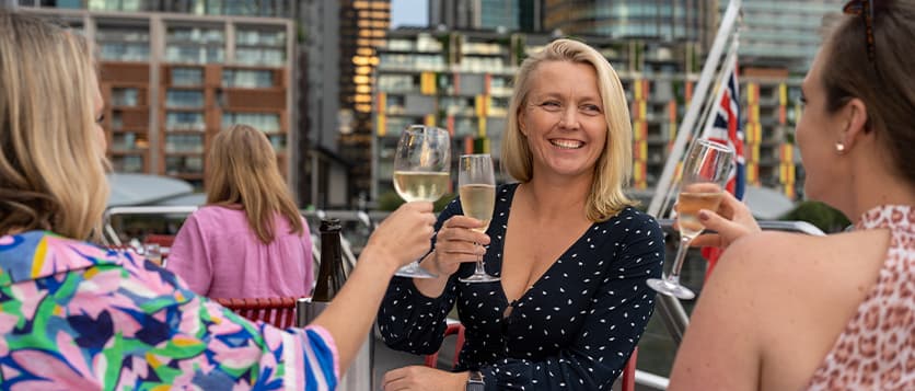 Enjoy bottomless drinks as you cruise Sydney Harbour only aboard the Magistic long lunch cruise.